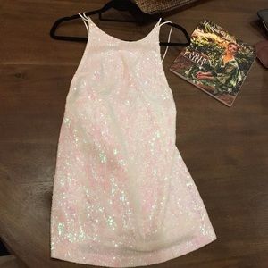 Urban Outfitters iridescent party dress